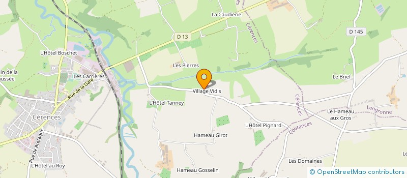 localisation de l'entreprise MONSIEUR JEAN MAUGER DE VARENNES  CERENCES