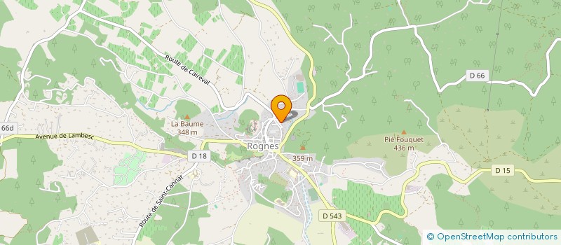 localisation de l'entreprise MONSIEUR JEAN MAUGIRON à ROGNES
