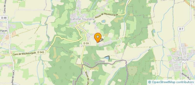 localisation de l'entreprise MONSIEUR JEAN MAULARD à MAUBOURGUET