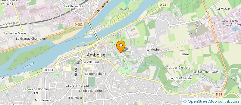 localisation de l'entreprise MONSIEUR JEAN MAUPOU à AMBOISE
