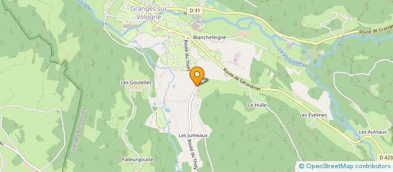 localisation de l'entreprise MONSIEUR JEAN MAURICE à GRANGES-AUMONTZEY