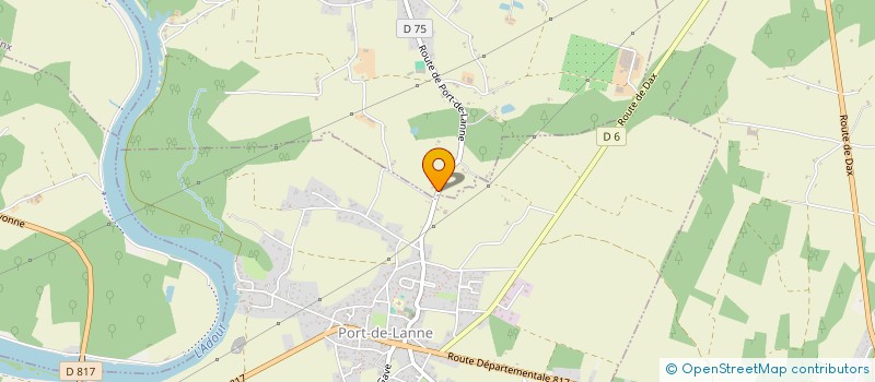 localisation de l'entreprise MONSIEUR JEAN-MAURICE CASTETS  SAINT-ETIENNE-D'ORTHE