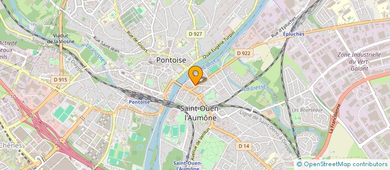 localisation de l'entreprise MONSIEUR JEAN-MAURICE DELALANDE à SAINT-OUEN-L'AUMONE