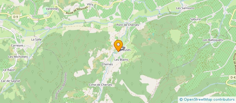 localisation de l'entreprise MONSIEUR JEAN-MAURICE DUCROUX à DEUX-GROSNES
