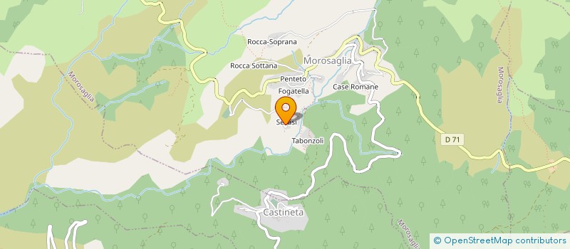 localisation de l'entreprise MONSIEUR JEAN-MAURICE GALLI  MOROSAGLIA