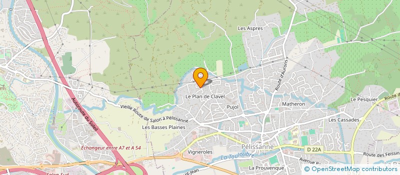 localisation de l'entreprise MONSIEUR JEAN-MAURICE GRAC à PELISSANNE