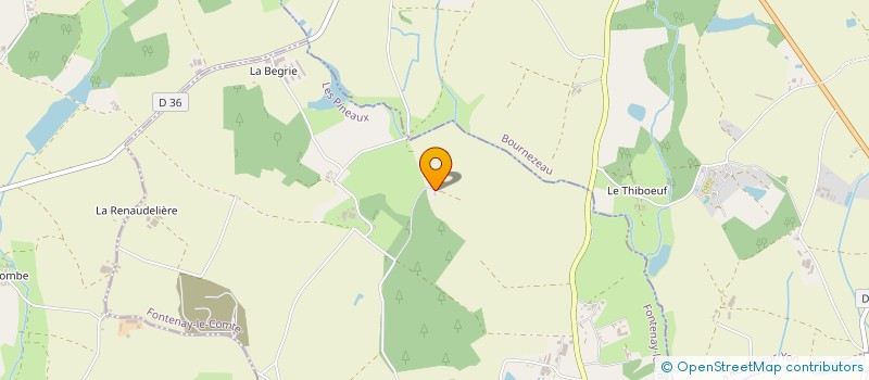 localisation de l'entreprise MONSIEUR JEAN-MAURICE NEAU  LES PINEAUX