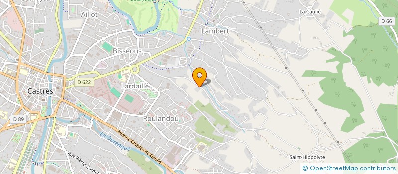 localisation de l'entreprise MONSIEUR JEAN MAURY  CASTRES