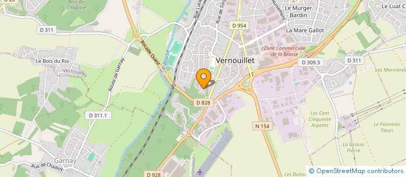 localisation de l'entreprise MONSIEUR JEAN MAURY à VERNOUILLET