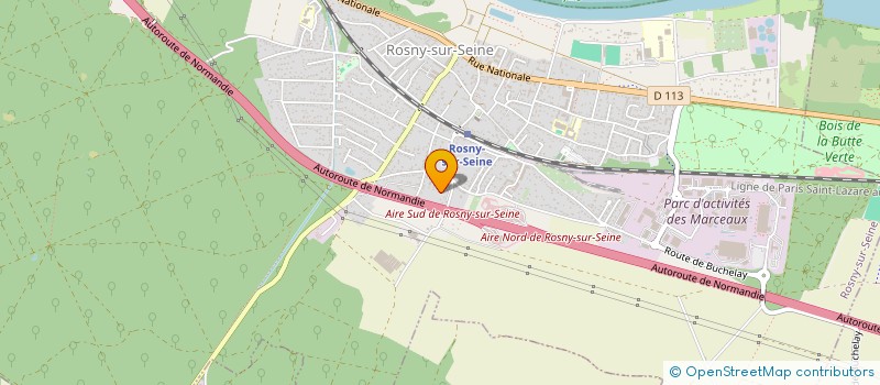 localisation de l'entreprise MONSIEUR JEAN MAURY  ROSNY-SUR-SEINE