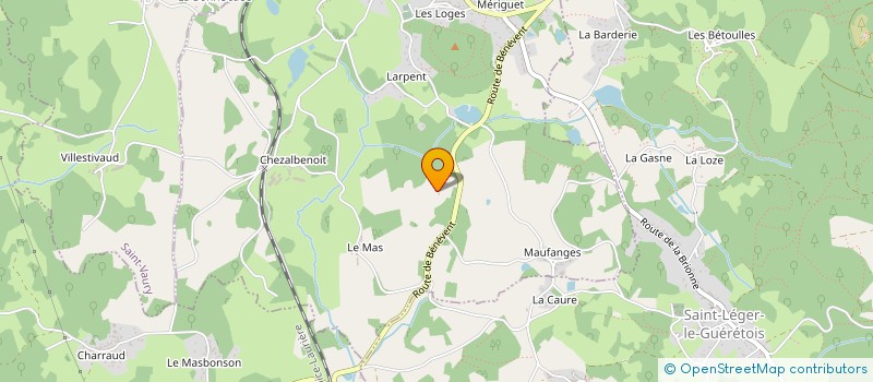 localisation de l'entreprise MONSIEUR JEAN MAURY à LA BRIONNE