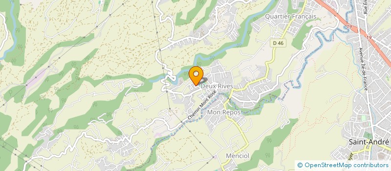 localisation de l'entreprise MONSIEUR JEAN MAUVE  SAINTE-SUZANNE