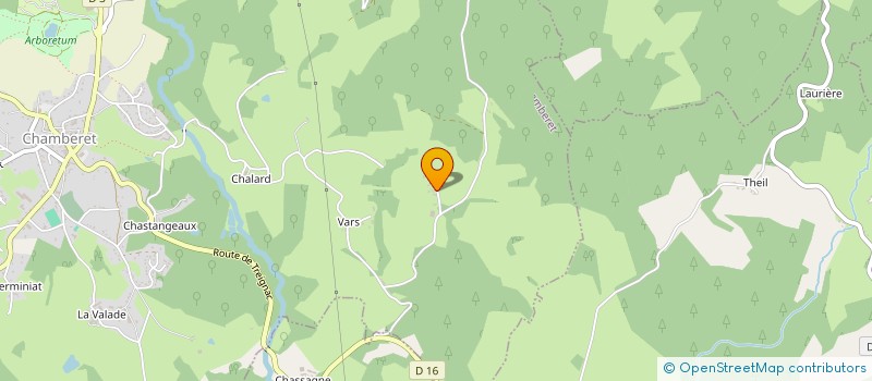 localisation de l'entreprise MONSIEUR JEAN MAVALEIX  CHAMBERET