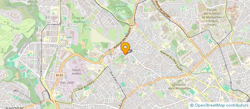 localisation de l'entreprise MONSIEUR JEAN-MAX CONTRERAS  MAUGUIO