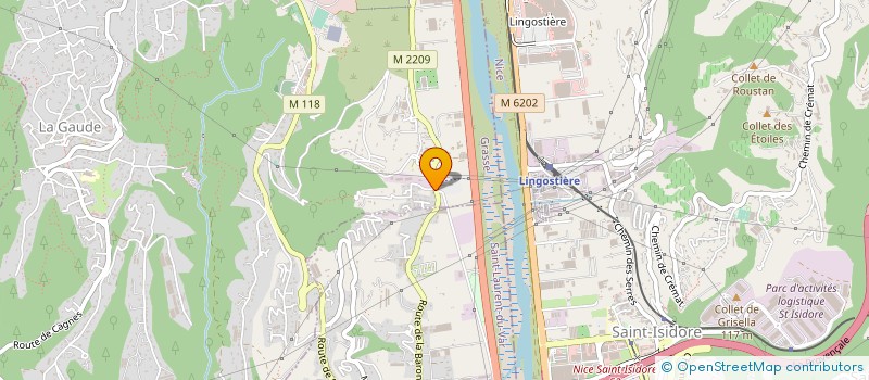 localisation de l'entreprise MONSIEUR JEAN-MAX DESCHAMPS  LA GAUDE