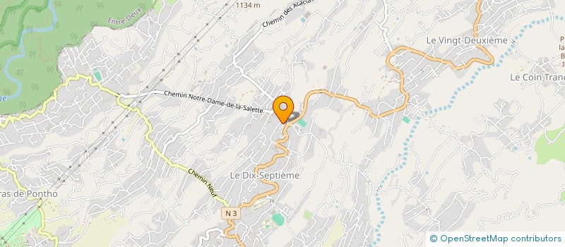 localisation de l'entreprise MONSIEUR JEAN-MAX PETIT  LE TAMPON