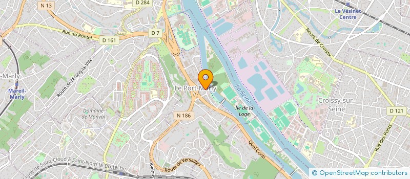 localisation de l'entreprise MONSIEUR JEAN-MAXIME BREHAM à LE PORT-MARLY