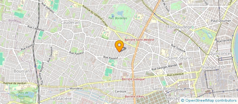 localisation de l'entreprise MONSIEUR JEAN-MAXIME BROC à BEGLES