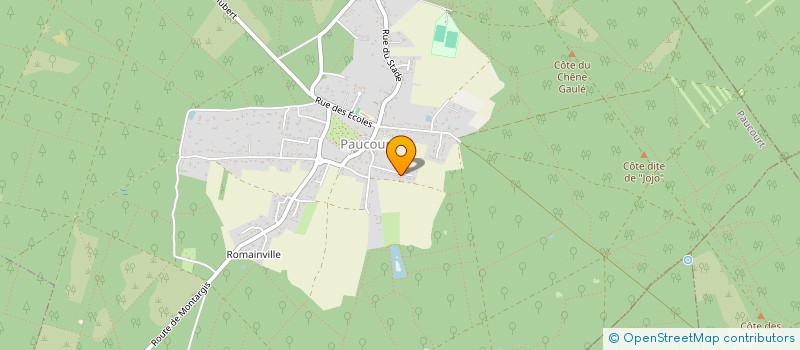 localisation de l'entreprise MONSIEUR JEAN-MAXIME GUERBOIS  PAUCOURT