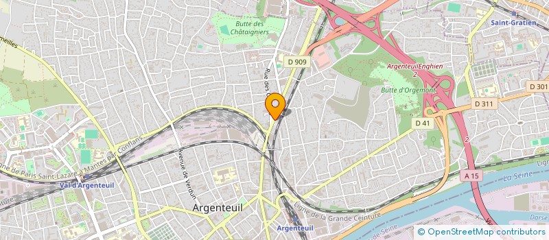 localisation de l'entreprise MONSIEUR JEAN-MAXIME RIVIERE  ARGENTEUIL