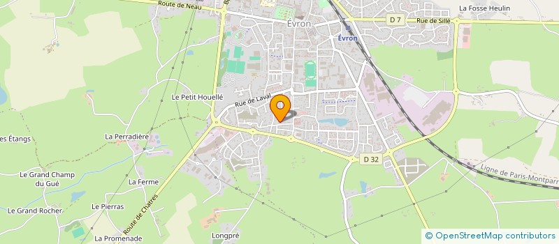 localisation de l'entreprise MONSIEUR JEAN-MAXO PETIT-HOMME  EVRON