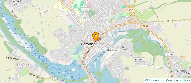 localisation de l'entreprise MONSIEUR JEAN MAY  PERONNE