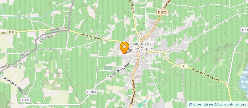 localisation de l'entreprise MONSIEUR JEAN MAYET  SAINTE-CECILE-LES-VIGNES