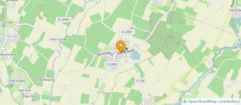 localisation de l'entreprise MONSIEUR JEAN MAYET  MATHA