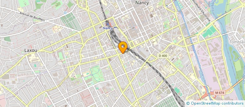 localisation de l'entreprise MONSIEUR JEAN MAYEUX  NANCY