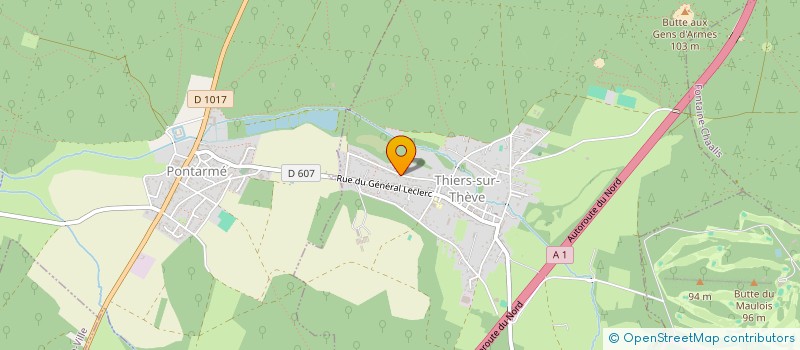 localisation de l'entreprise MONSIEUR JEAN MAYSONNAVE  THIERS-SUR-THEVE