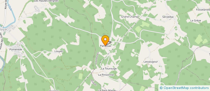 localisation de l'entreprise MONSIEUR JEAN MAZEAU à SORGES-ET-LIGUEUX-EN-PERIGORD