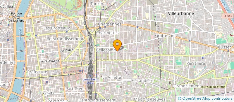 localisation de l'entreprise MONSIEUR JEAN MAZEAUD à LYON