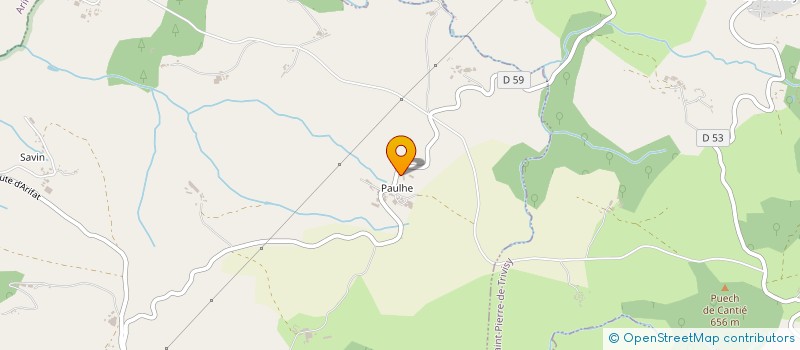 localisation de l'entreprise MONSIEUR JEAN MAZEL  MONTREDON-LABESSONNIE