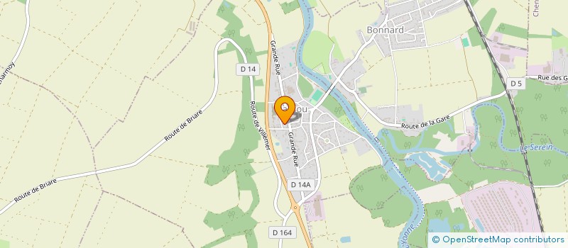 localisation de l'entreprise MONSIEUR JEAN MAZIERE  BASSOU