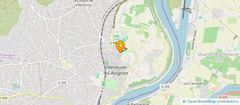 localisation de l'entreprise MONSIEUR JEAN MAZOYER  VILLENEUVE-LES-AVIGNON