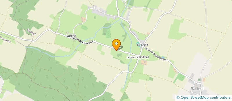 localisation de l'entreprise MONSIEUR JEAN MAZUET à GOUFFERN EN AUGE