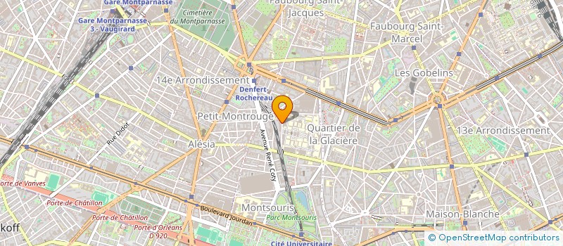 localisation de l'entreprise MONSIEUR JEAN MBAKOUA CHOUZENOUX  PARIS