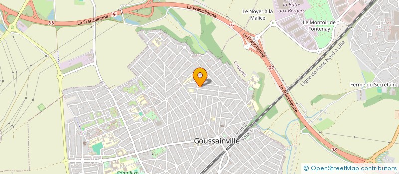 localisation de l'entreprise MONSIEUR JEAN MEAN MERTILUS  GOUSSAINVILLE