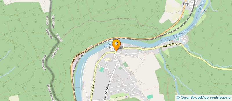 localisation de l'entreprise MONSIEUR JEAN MEAU  HAYBES