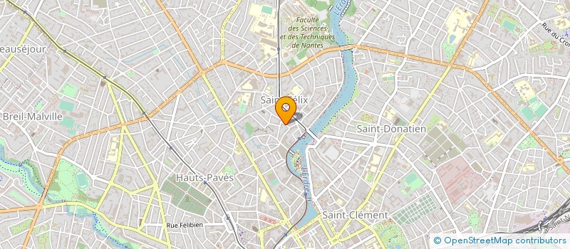 localisation de l'entreprise MONSIEUR JEAN MECHINAUD à NANTES