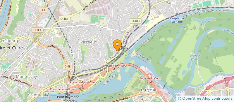 localisation de l'entreprise MONSIEUR JEAN MEDALIN à CALUIRE-ET-CUIRE