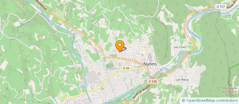 localisation de l'entreprise MONSIEUR JEAN MEDELGI à NYONS