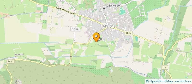 localisation de l'entreprise MONSIEUR JEAN MEFFRE à MOURIES
