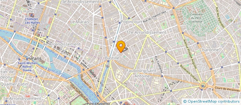 localisation de l'entreprise MONSIEUR JEAN MEGARD à PARIS