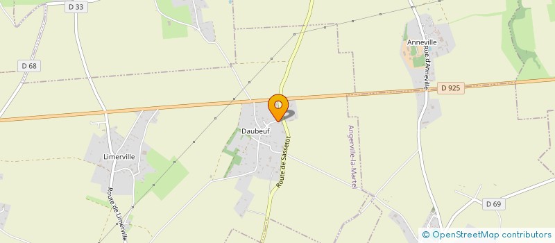 localisation de l'entreprise MONSIEUR JEAN MEHEUT-FERRON  ANGERVILLE-LA-MARTEL