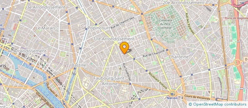 localisation de l'entreprise MONSIEUR JEAN MEKA  PARIS