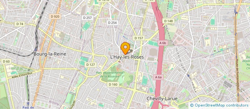 localisation de l'entreprise MONSIEUR JEAN MELCHIORSON  L'HAY-LES-ROSES