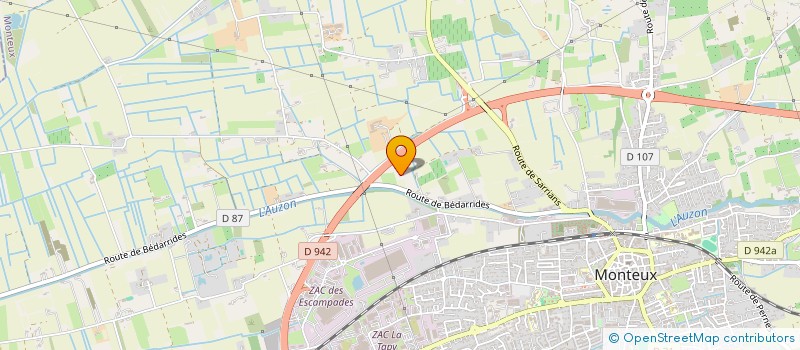 localisation de l'entreprise MONSIEUR JEAN MELDGAARD  MONTEUX