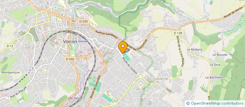 localisation de l'entreprise MONSIEUR JEAN MELILLO  COUBLEVIE