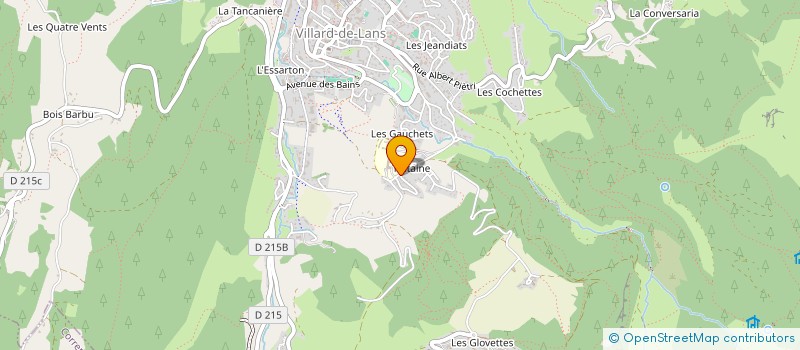 localisation de l'entreprise MONSIEUR JEAN MELKI à VILLARD-DE-LANS